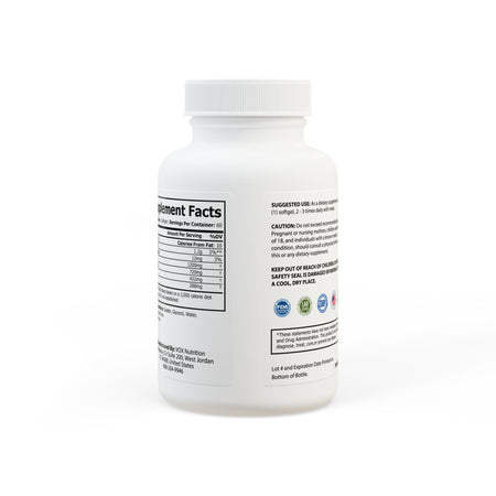 Omega 3 Fish Oil Supplement (60 Softgels) - Get Tight Gear