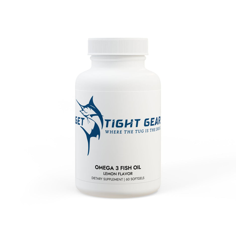 Omega 3 Fish Oil Supplement (60 Softgels) - Get Tight Gear