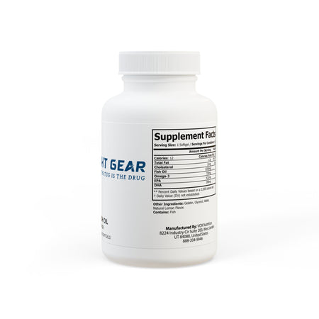 Omega 3 Fish Oil Supplement (60 Softgels) - Get Tight Gear