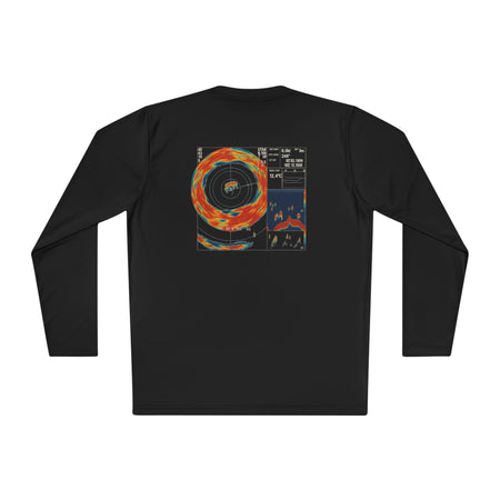 Omni Sonar Fishing Long Sleeve Tee - Unisex Tee for Outdoor Adventures, Fishing Gear - Get Tight Gear