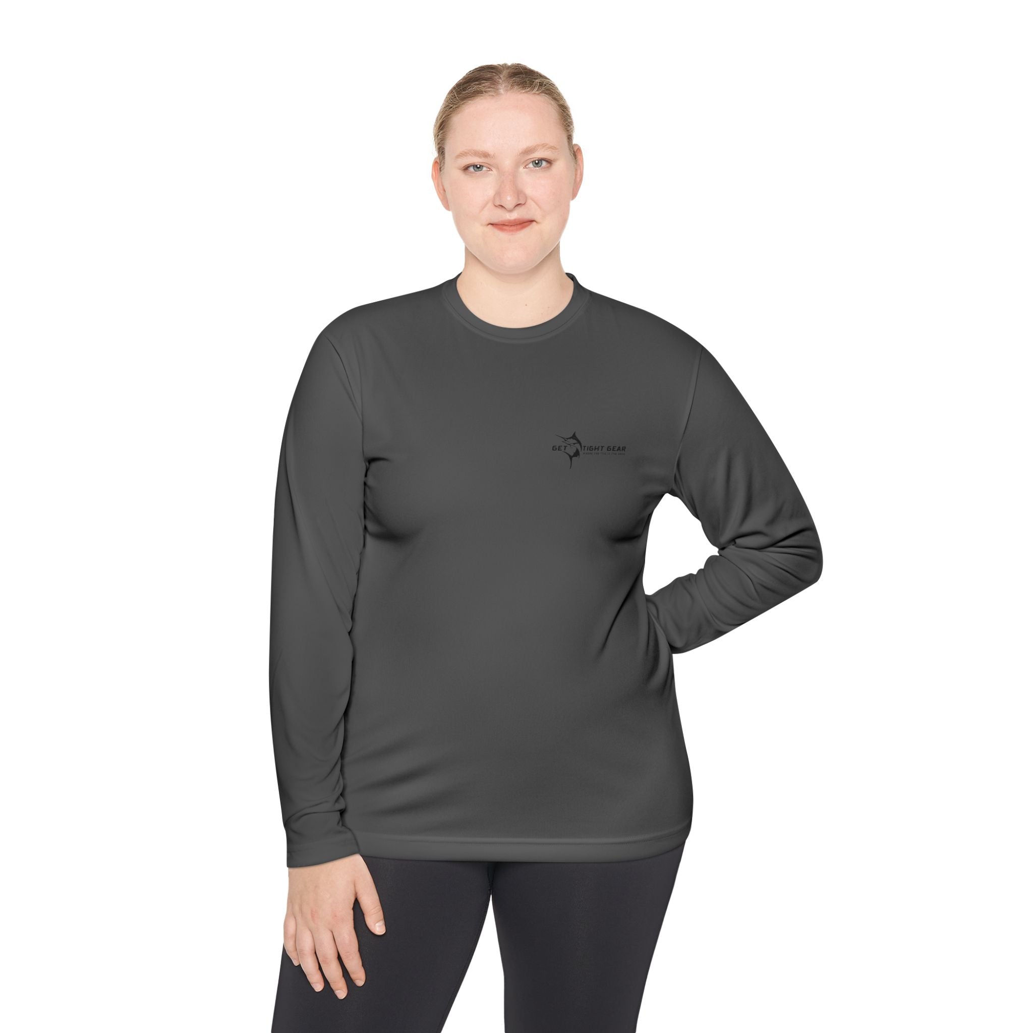 Omni Sonar Fishing Long Sleeve Tee - Unisex Tee for Outdoor Adventures, Fishing Gear - Get Tight Gear