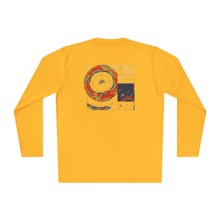 Omni Sonar Fishing Long Sleeve Tee - Unisex Tee for Outdoor Adventures, Fishing Gear - Get Tight Gear