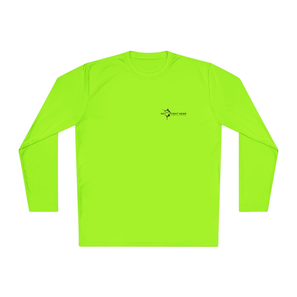 Omni Sonar Fishing Long Sleeve Tee - Unisex Tee for Outdoor Adventures, Fishing Gear - Get Tight Gear