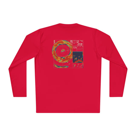Omni Sonar Fishing Long Sleeve Tee - Unisex Tee for Outdoor Adventures, Fishing Gear - Get Tight Gear