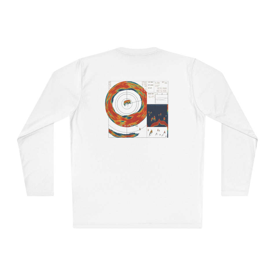 Omni Sonar Fishing Long Sleeve Tee - Unisex Tee for Outdoor Adventures, Fishing Gear - Get Tight Gear