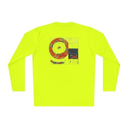 Omni Sonar Fishing Long Sleeve Tee - Unisex Tee for Outdoor Adventures, Fishing Gear - Get Tight Gear