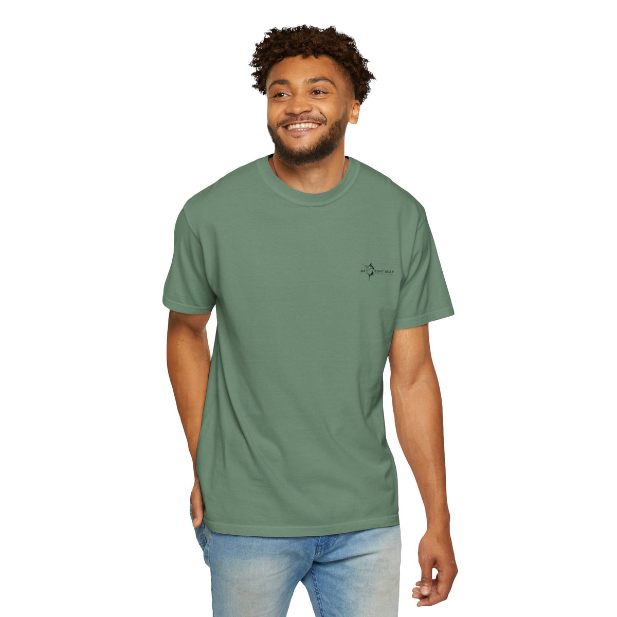 Omni Sonar Game Fishing T-Shirt - Unisex Garment - Dyed Tee - Get Tight Gear