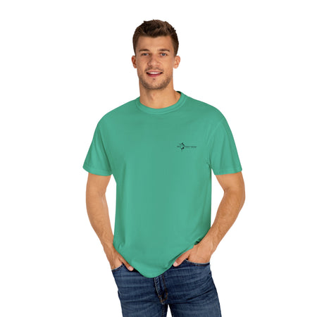 Omni Sonar Game Fishing T-Shirt - Unisex Garment - Dyed Tee - Get Tight Gear