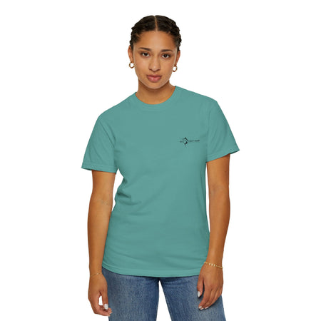Omni Sonar Game Fishing T-Shirt - Unisex Garment - Dyed Tee - Get Tight Gear