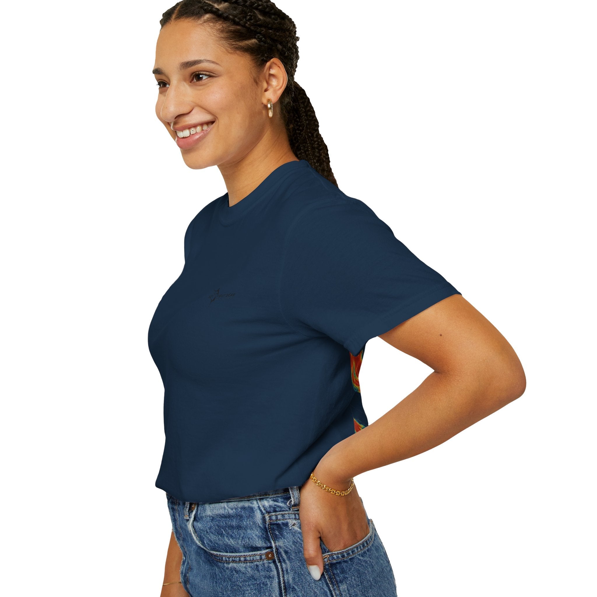 Omni Sonar Game Fishing T-Shirt - Unisex Garment - Dyed Tee - Get Tight Gear