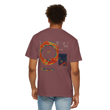 Omni Sonar Game Fishing T-Shirt - Unisex Garment - Dyed Tee - Get Tight Gear
