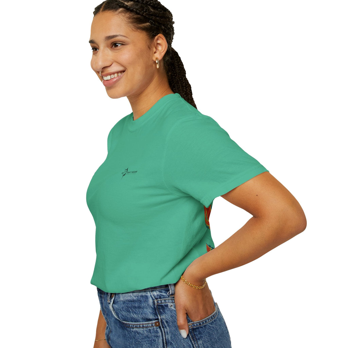 Omni Sonar Game Fishing T-Shirt - Unisex Garment - Dyed Tee - Get Tight Gear