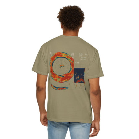 Omni Sonar Game Fishing T-Shirt - Unisex Garment - Dyed Tee - Get Tight Gear