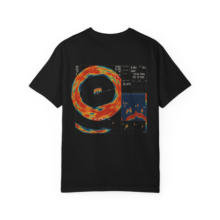 Omni Sonar Game Fishing T-Shirt - Unisex Garment - Dyed Tee - Get Tight Gear