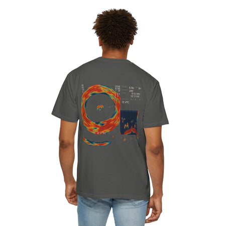 Omni Sonar Game Fishing T-Shirt - Unisex Garment - Dyed Tee - Get Tight Gear