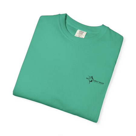 Omni Sonar Game Fishing T-Shirt - Unisex Garment - Dyed Tee - Get Tight Gear