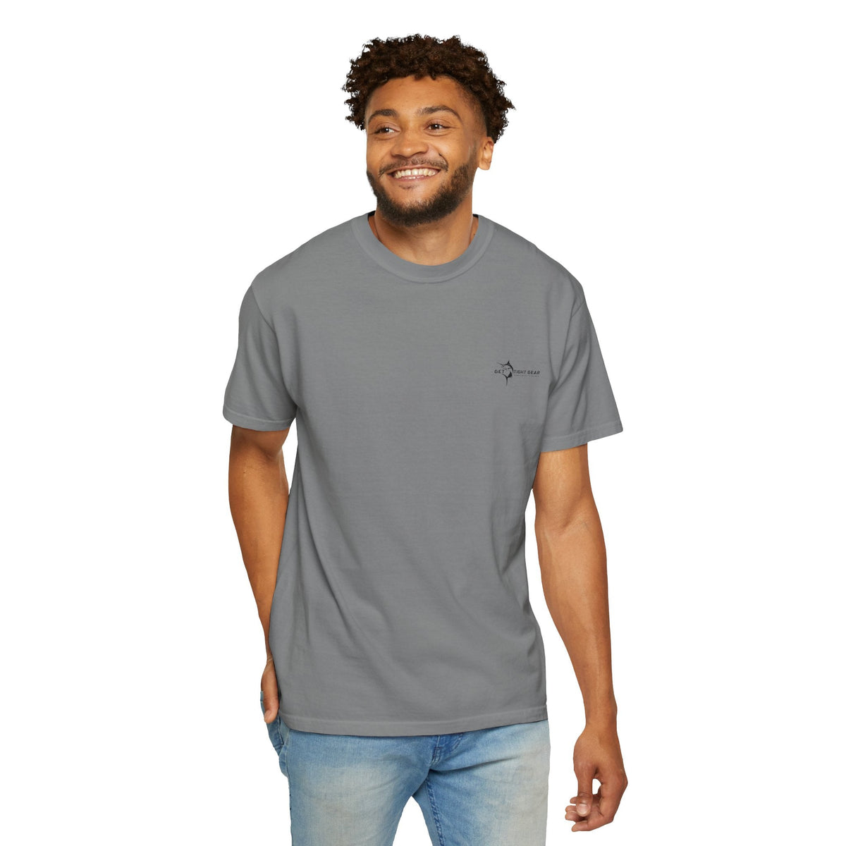 Omni Sonar Game Fishing T-Shirt - Unisex Garment - Dyed Tee - Get Tight Gear