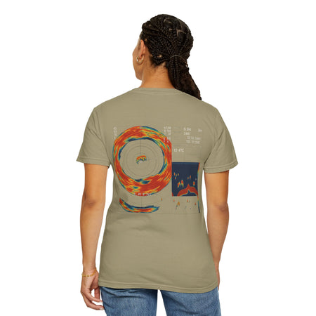 Omni Sonar Game Fishing T-Shirt - Unisex Garment - Dyed Tee - Get Tight Gear