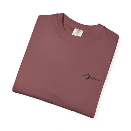 Omni Sonar Game Fishing T-Shirt - Unisex Garment - Dyed Tee - Get Tight Gear