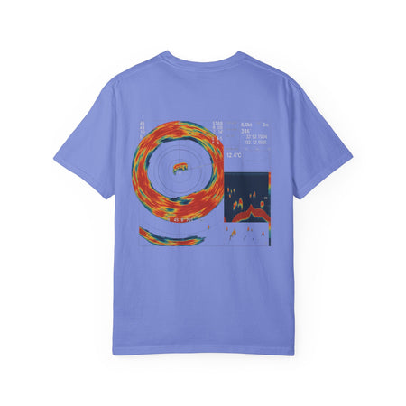 Omni Sonar Game Fishing T-Shirt - Unisex Garment - Dyed Tee - Get Tight Gear