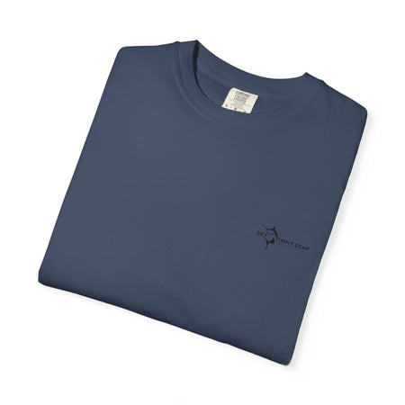 Omni Sonar Game Fishing T-Shirt - Unisex Garment - Dyed Tee - Get Tight Gear