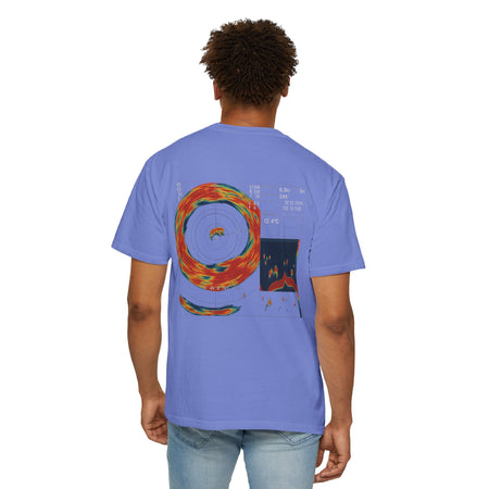 Omni Sonar Game Fishing T-Shirt - Unisex Garment - Dyed Tee - Get Tight Gear