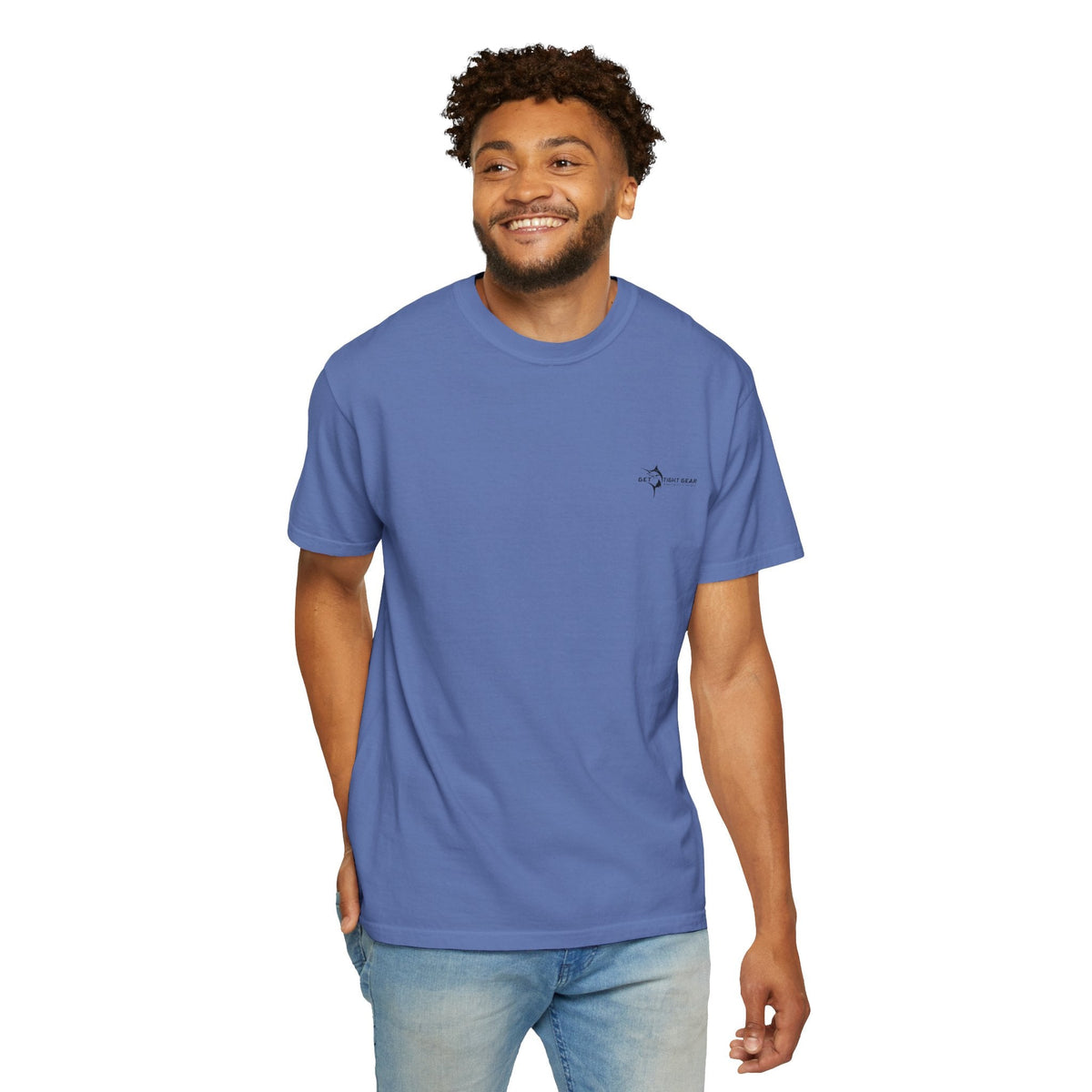 Omni Sonar Game Fishing T-Shirt - Unisex Garment - Dyed Tee - Get Tight Gear