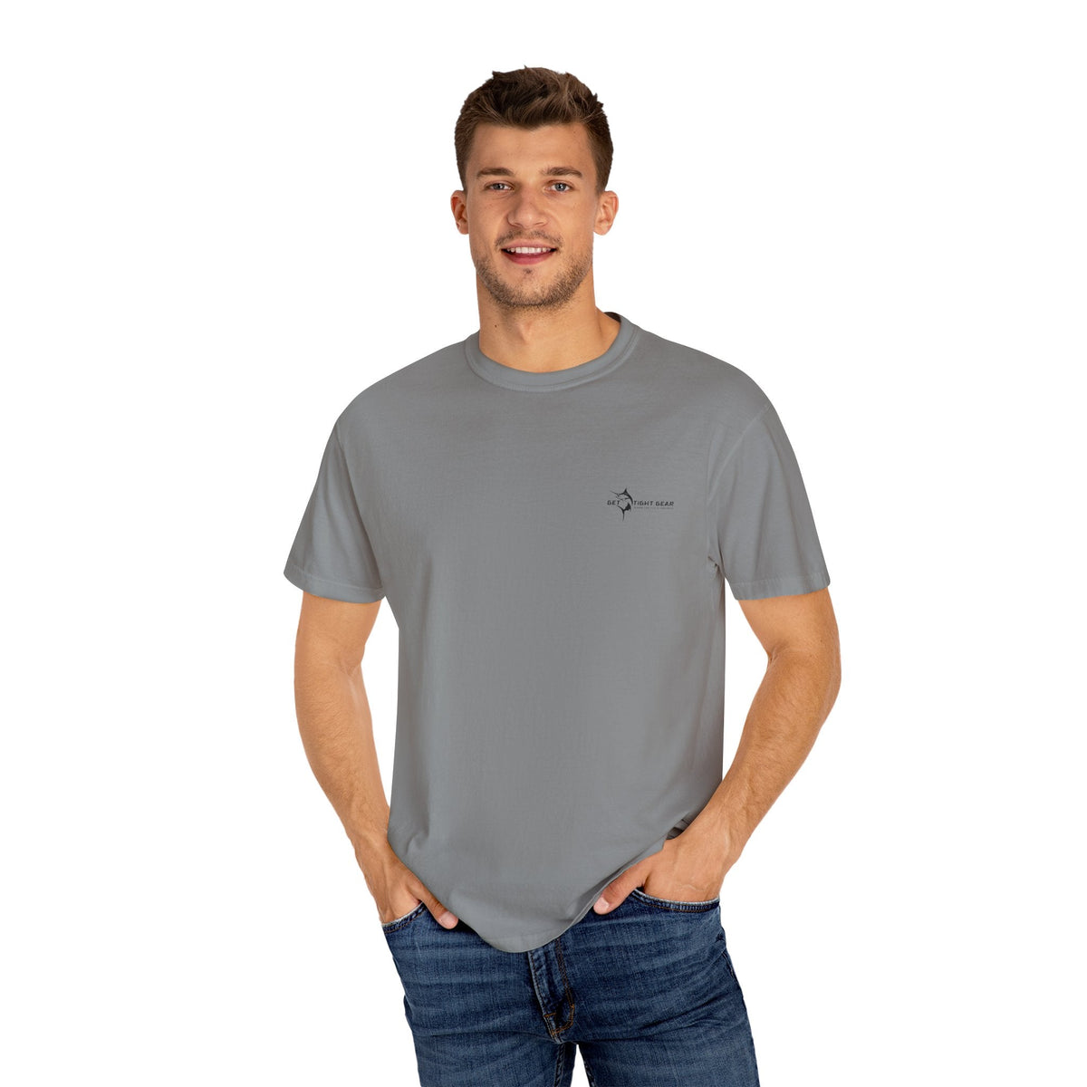 Omni Sonar Game Fishing T-Shirt - Unisex Garment - Dyed Tee - Get Tight Gear