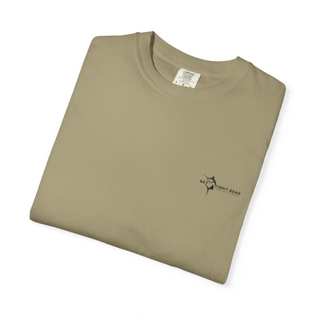 Omni Sonar Game Fishing T-Shirt - Unisex Garment - Dyed Tee - Get Tight Gear