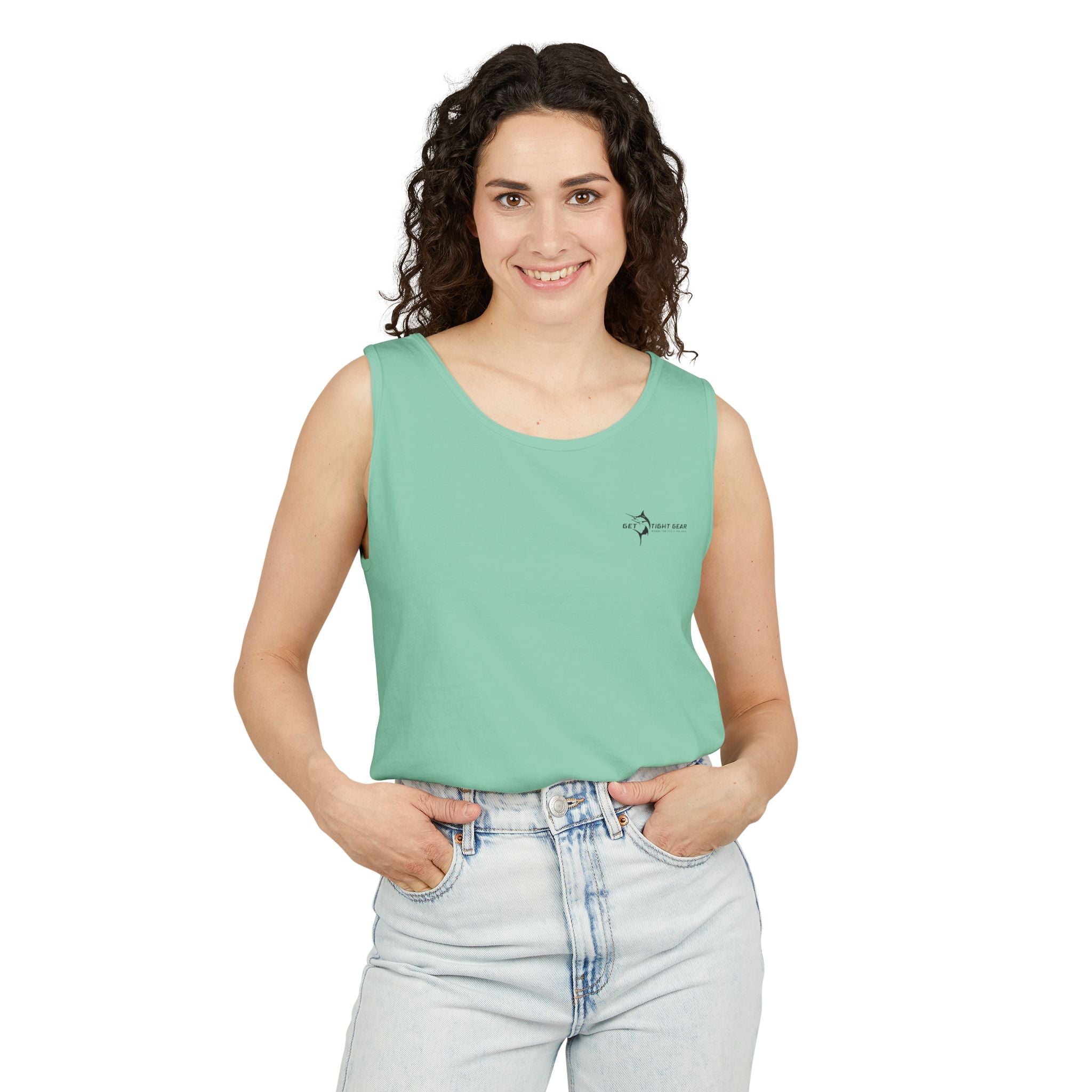 Omni Sonar Sport Fishing Tank Top - Get Tight Gear