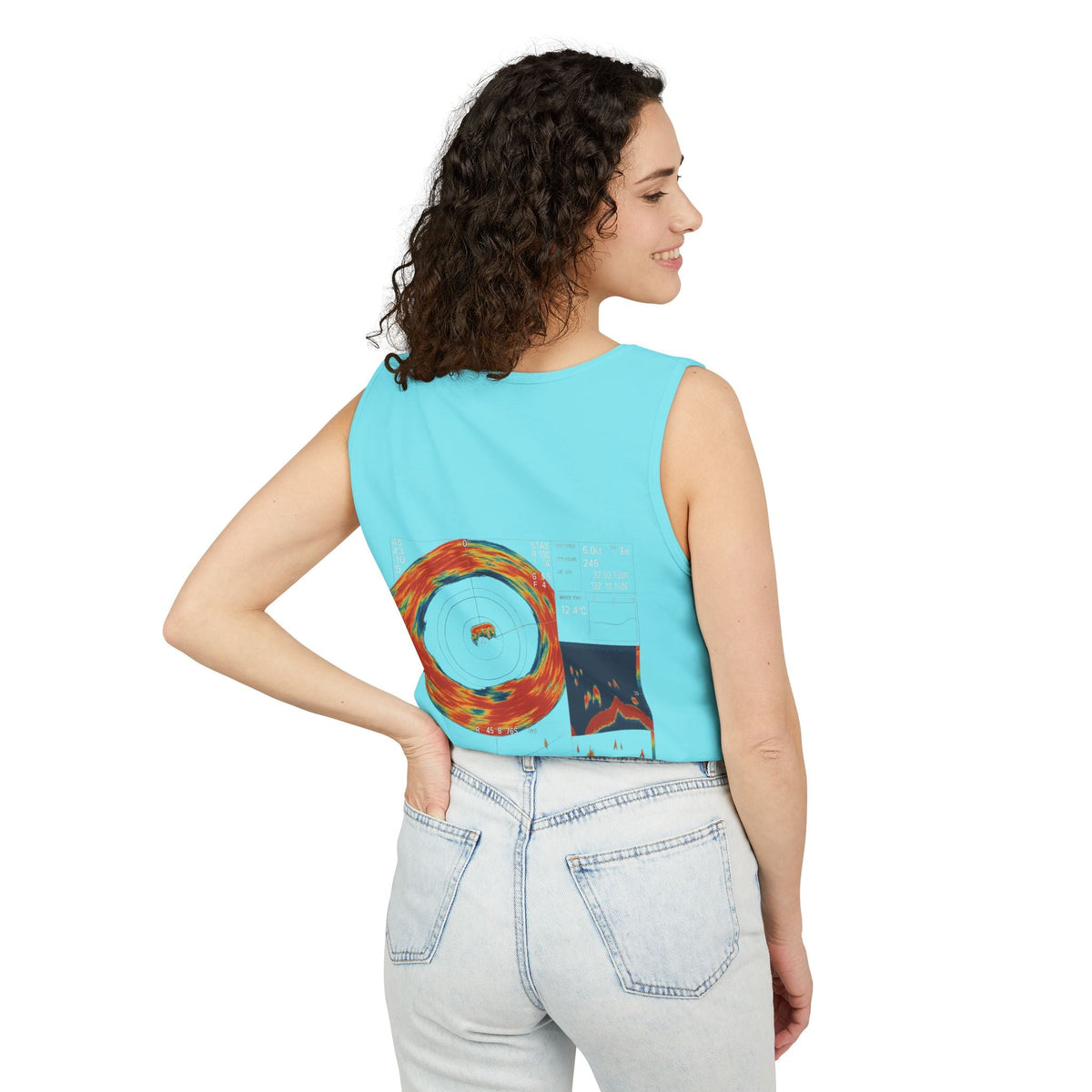 Omni Sonar Sport Fishing Tank Top - Get Tight Gear