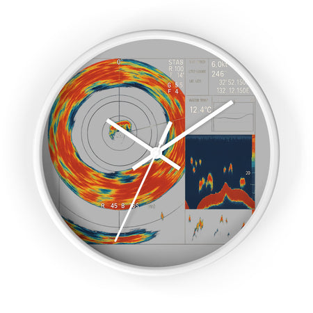Omni Sonar Sport Fishing Wall Clock - Get Tight Gear