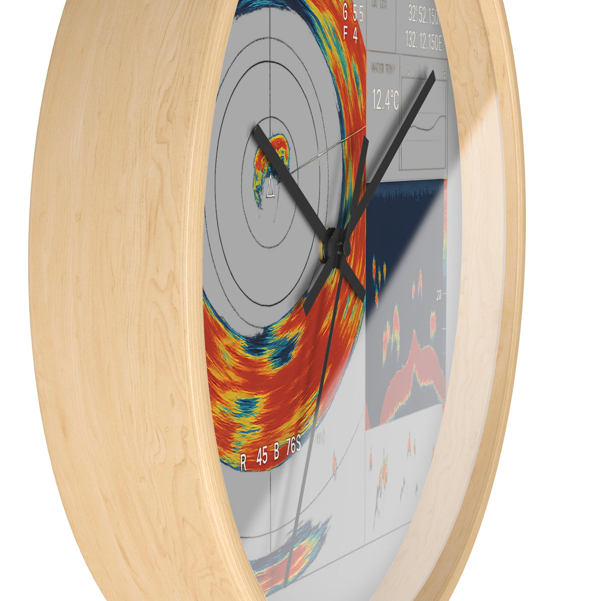 Omni Sonar Sport Fishing Wall Clock - Get Tight Gear