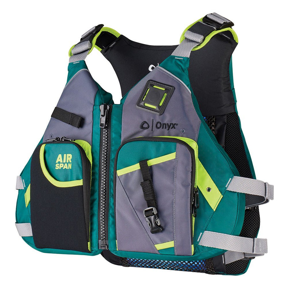 Onyx Airspan Angler Life Jacket - M/L - Green - Get Tight Gear