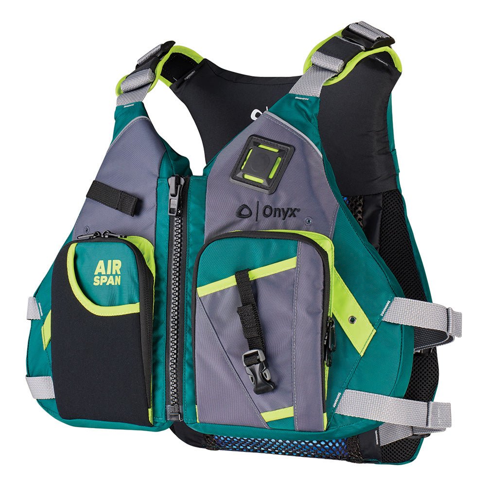 Onyx Airspan Angler Life Jacket - XS/SM - Green - Get Tight Gear