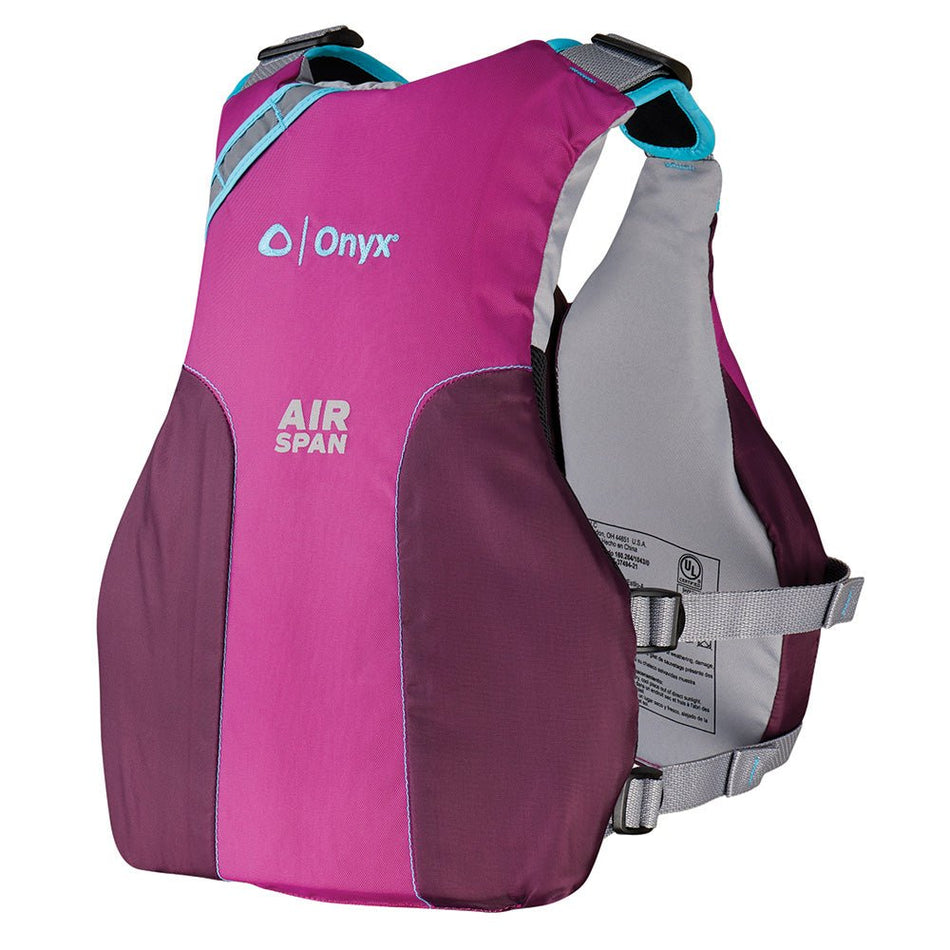Onyx Airspan Breeze Life Jacket - M/L - Purple - Get Tight Gear