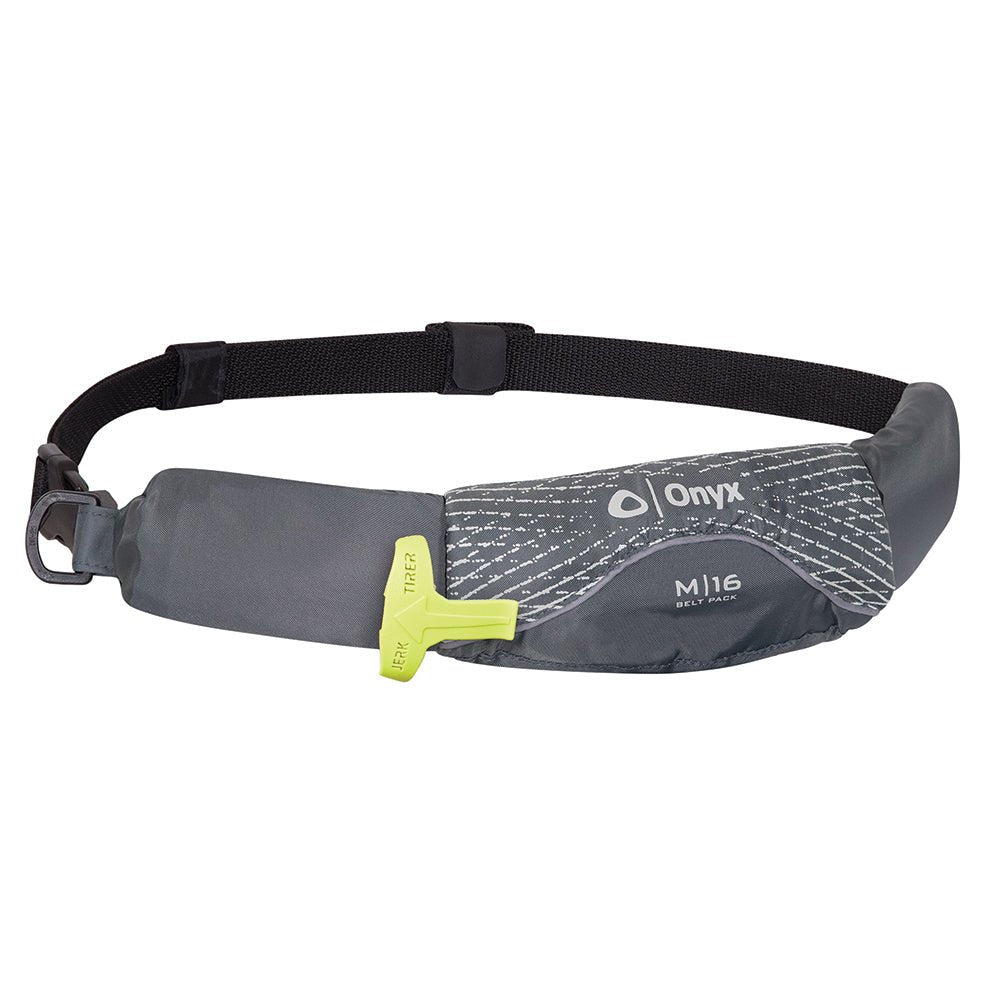 Onyx M - 16 Manual Inflatable Belt Pack (PFD) - Grey - Get Tight Gear