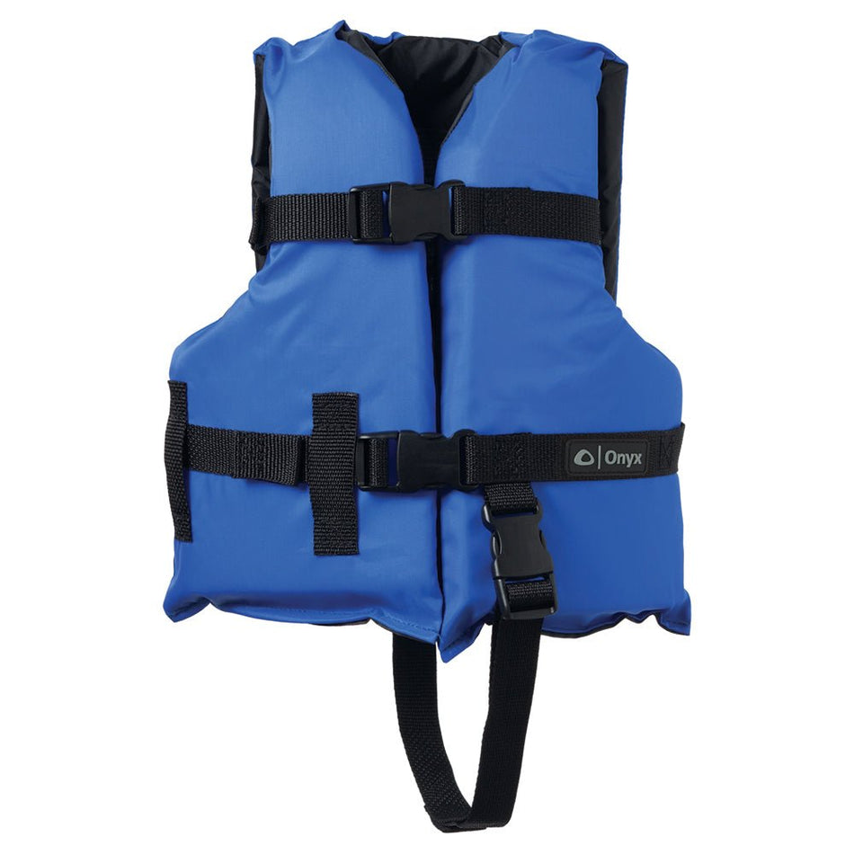 Onyx Nylon General Purpose Life Jacket - Child 30 - 50lbs - Blue - Get Tight Gear