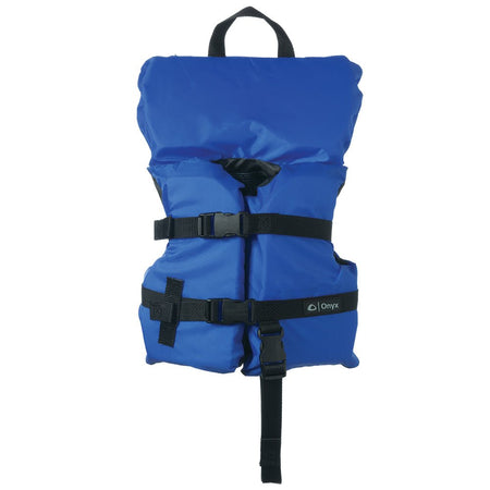 Onyx Nylon General Purpose Life Jacket - Infant/Child Under 50lbs - Blue - Get Tight Gear