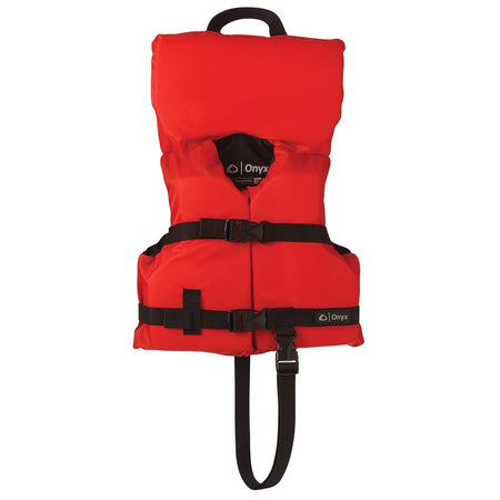 Onyx Nylon General Purpose Life Jacket - Infant/Child Under 50lbs - Red - Get Tight Gear