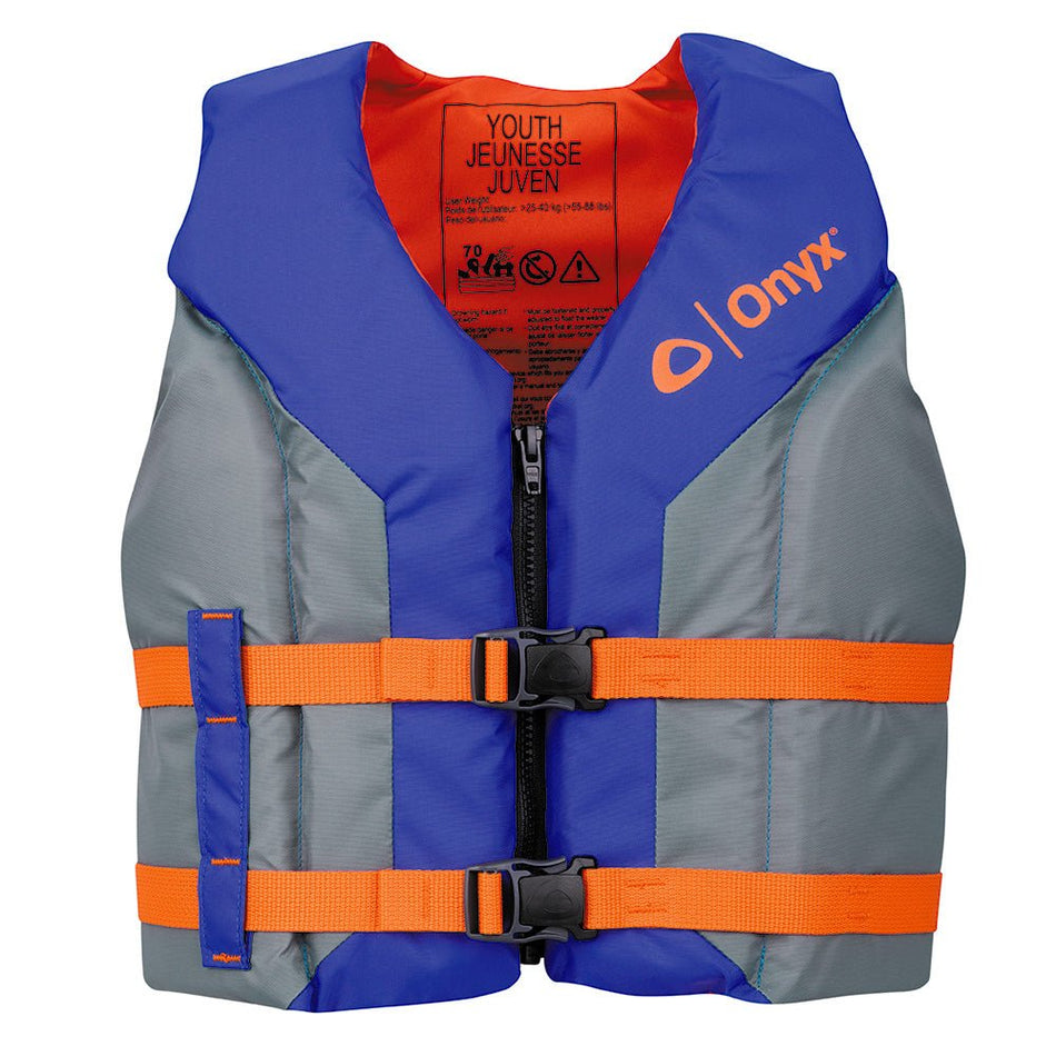 Onyx Shoal All Adventure Youth Life Jacket - Blue - Get Tight Gear