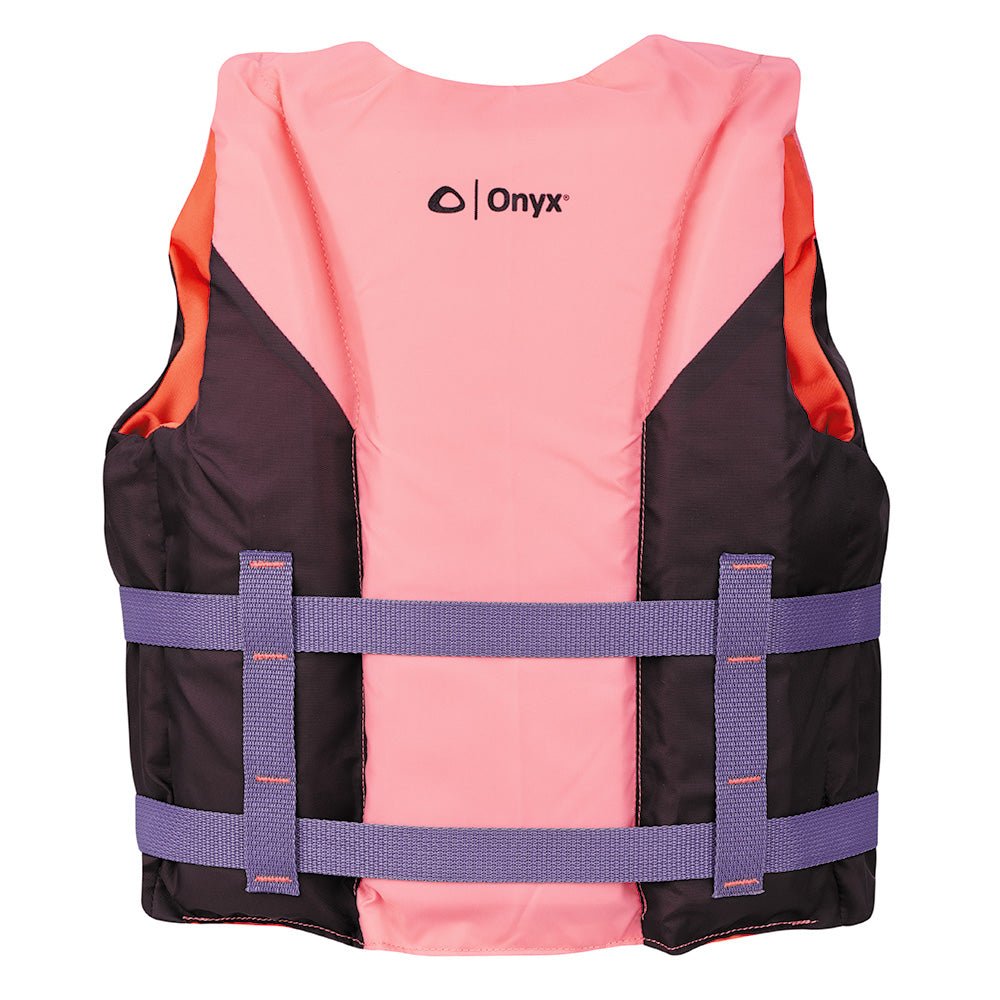 Onyx Shoal All Adventure Youth Life Jacket - Pink - Get Tight Gear