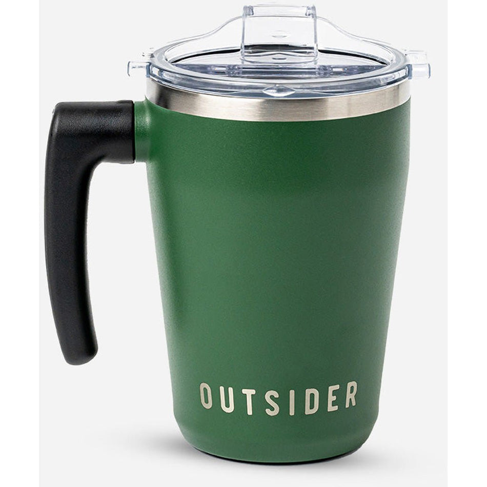Outsider The AM Travel Mug Green - Get Tight Gear