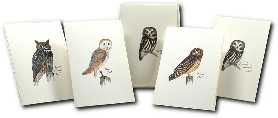 Owl Notecards - Get Tight Gear