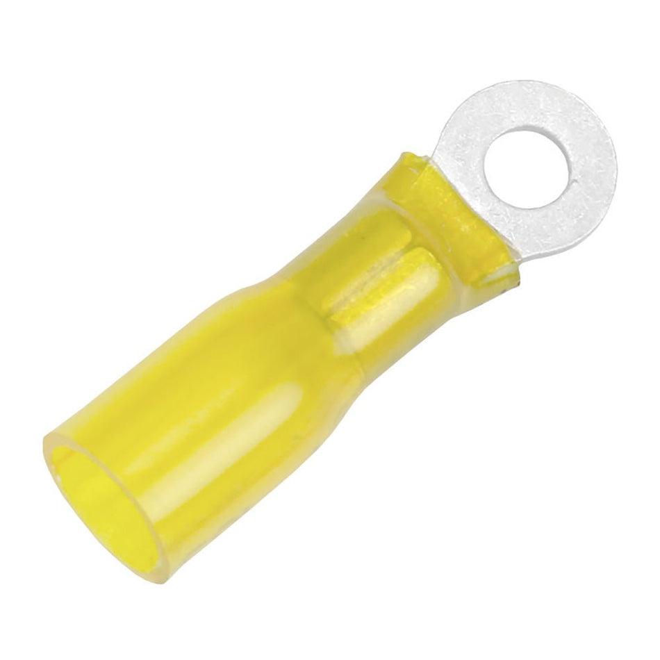 Pacer 12 - 10 AWG Heat Shrink Ring Terminal - 10 Stud Size - 3 Pack - Get Tight Gear