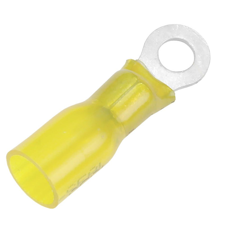 Pacer 12 - 10 AWG Heat Shrink Ring Terminal - 8 Stud Size - 3 Pack - Get Tight Gear