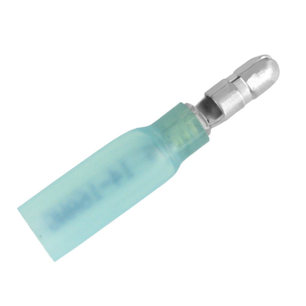 Pacer 16 - 14 AWG Heat Shrink Male Bullet Terminal - 100 Pack - Get Tight Gear