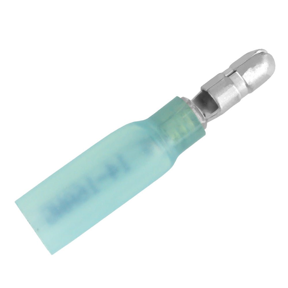 Pacer 16 - 14 AWG Heat Shrink Male Bullet Terminal - 25 Pack - Get Tight Gear