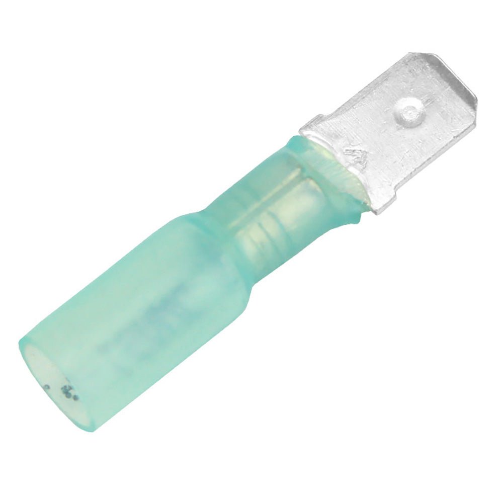 Pacer 16 - 14 AWG Heat Shrink Male Disconnect - 100 Pack - Get Tight Gear