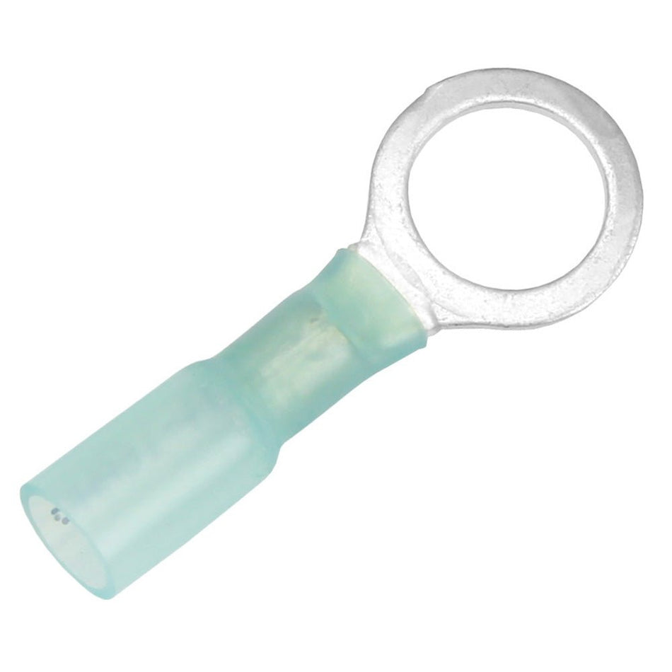 Pacer 16 - 14 AWG Heat Shrink Ring Terminal - 3/8" Stud Size - 100 Pack - Get Tight Gear